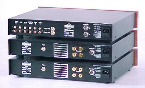 REDGUM RGM300 amplifier - rear view